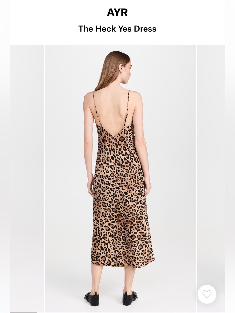 NWT AYR silk Heck Yes in Housecat - Small